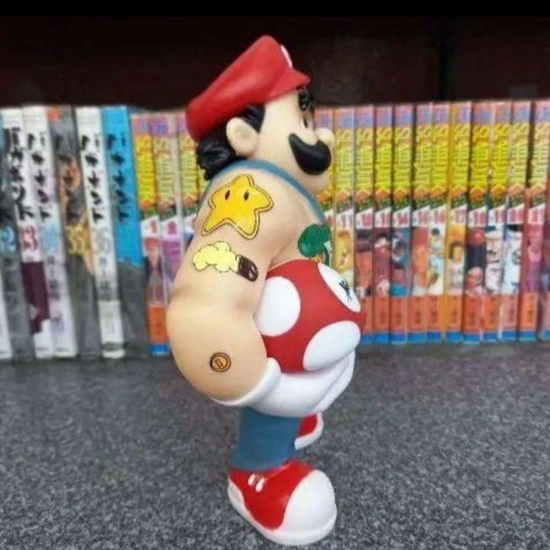 マリオ　ルイジ　スーパーマリオブラザーズ　マッチョ　フィギュア２体