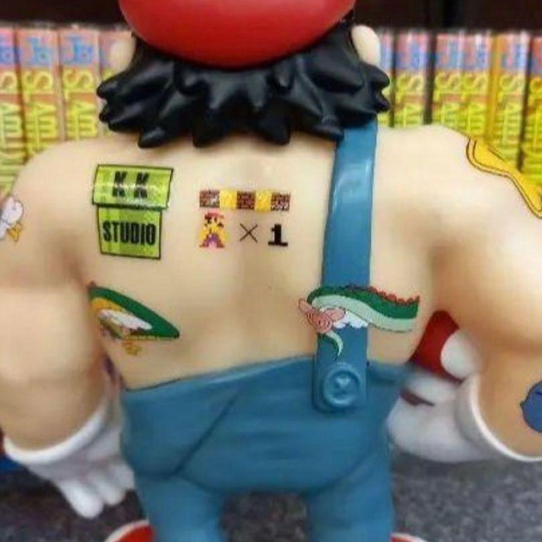 マリオ　ルイジ　スーパーマリオブラザーズ　マッチョ　フィギュア２体