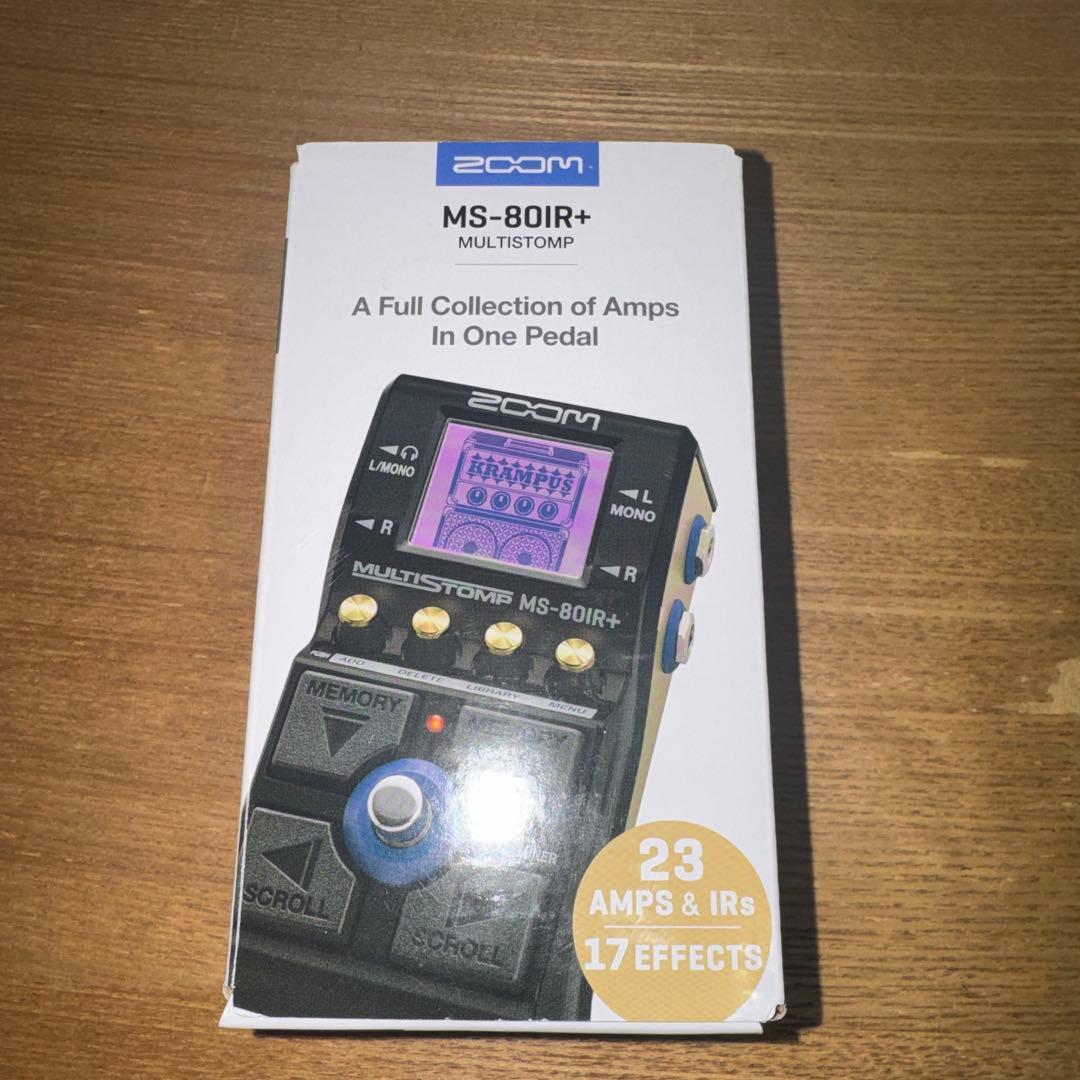ギター ZOOM MS-80IR+ MULTISTOMP