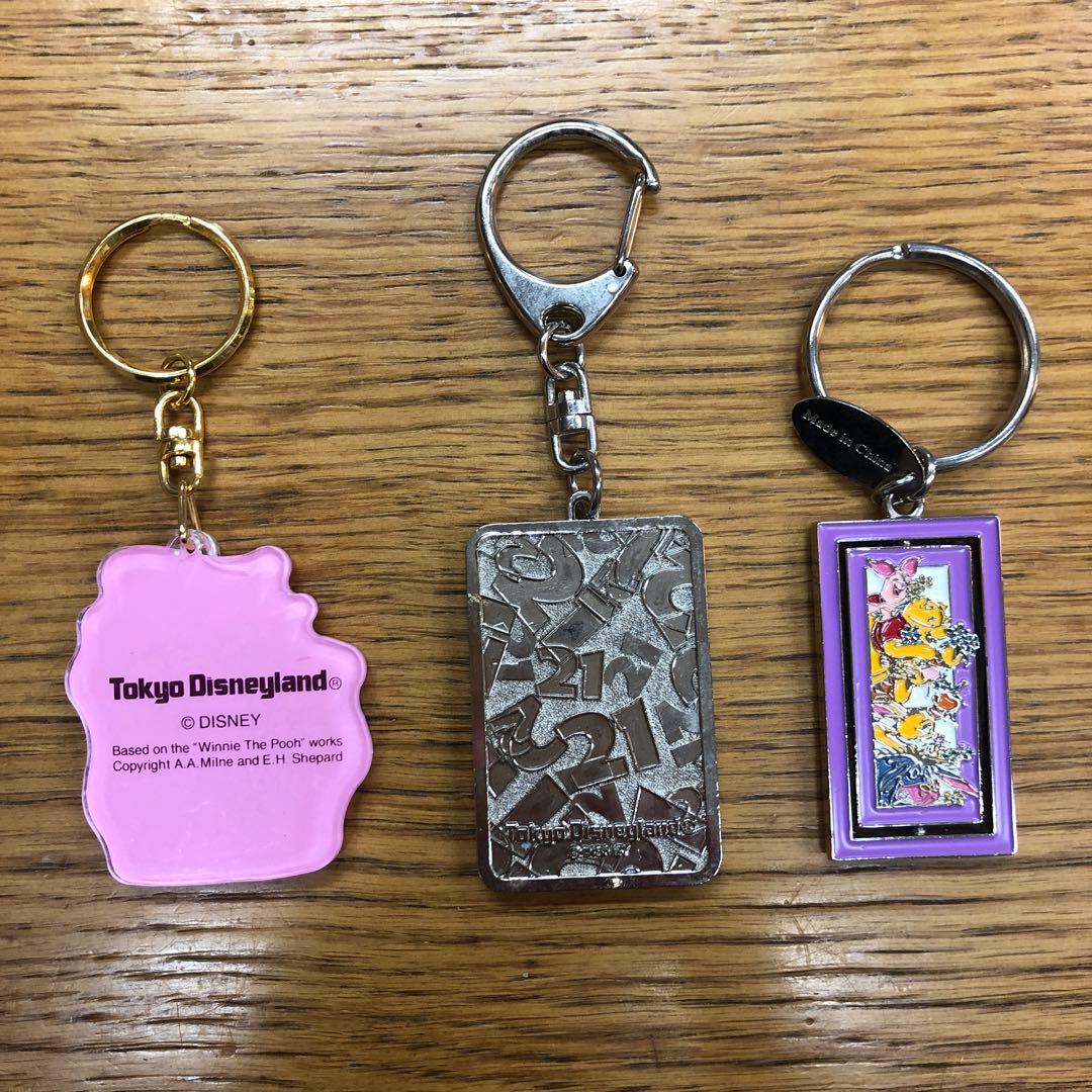 キーホルダー　くまのプーさん（100ACRE HOLIDAY等）【１０個セット】