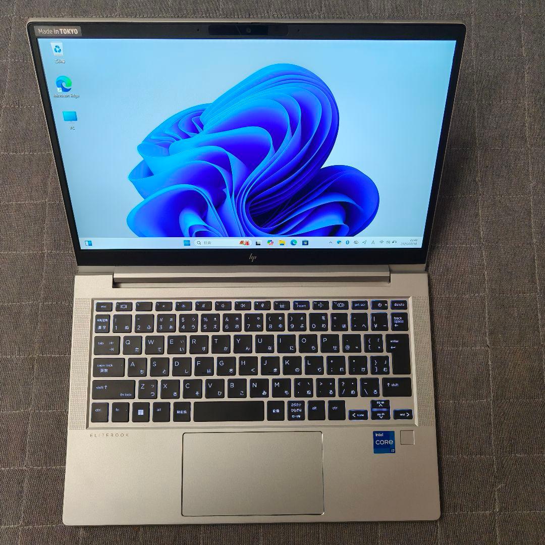 2023年11月 日本製 HP 爆速 13世代i7 16GB 512GB SSD