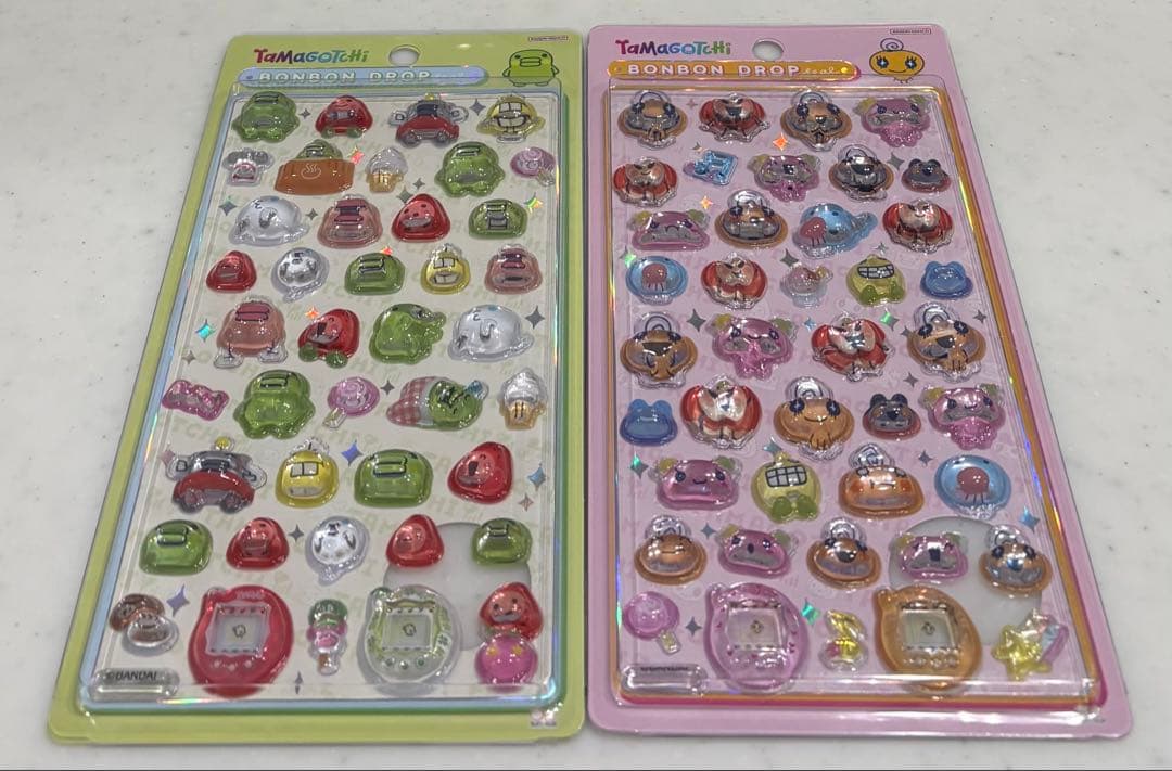 【正規品】ボンボンドロップシール☆たまごっち☆４点セット☆Tamagotchi