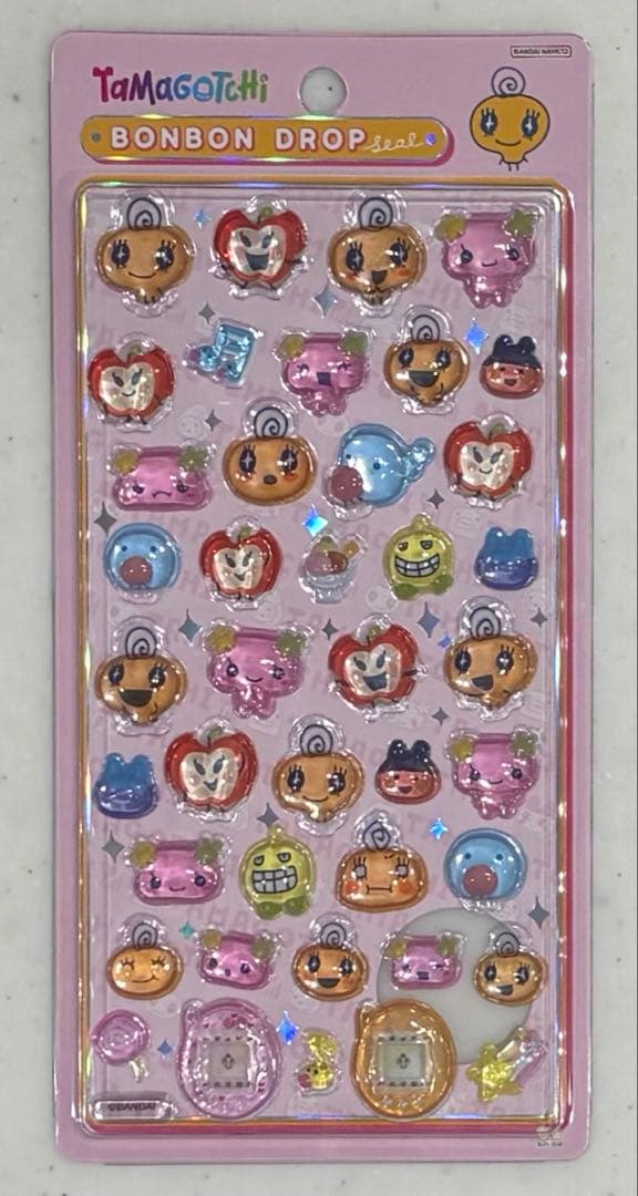 【正規品】ボンボンドロップシール☆たまごっち☆４点セット☆Tamagotchi