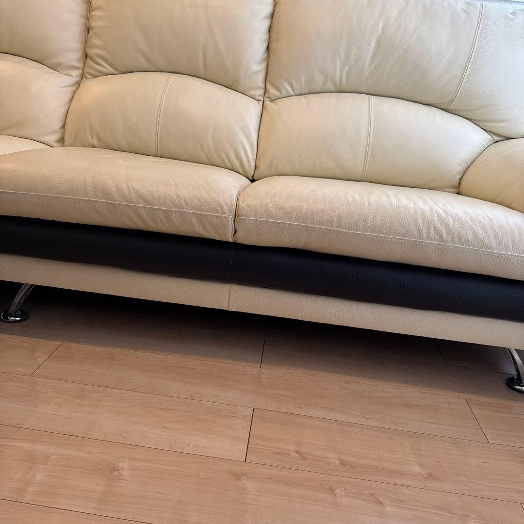 コーナーソファ　L字型ソファ 合成皮革