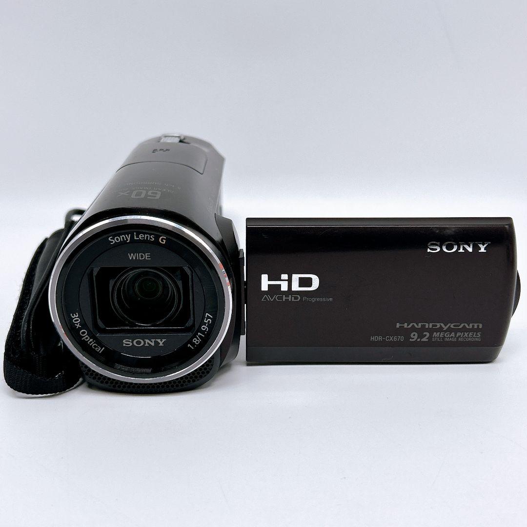 SONY HDR-CX670 ビデオカメラ