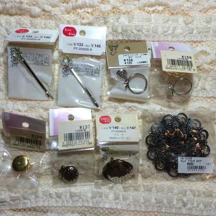 ハンドメイドアクセサリー用パーツ の詳細