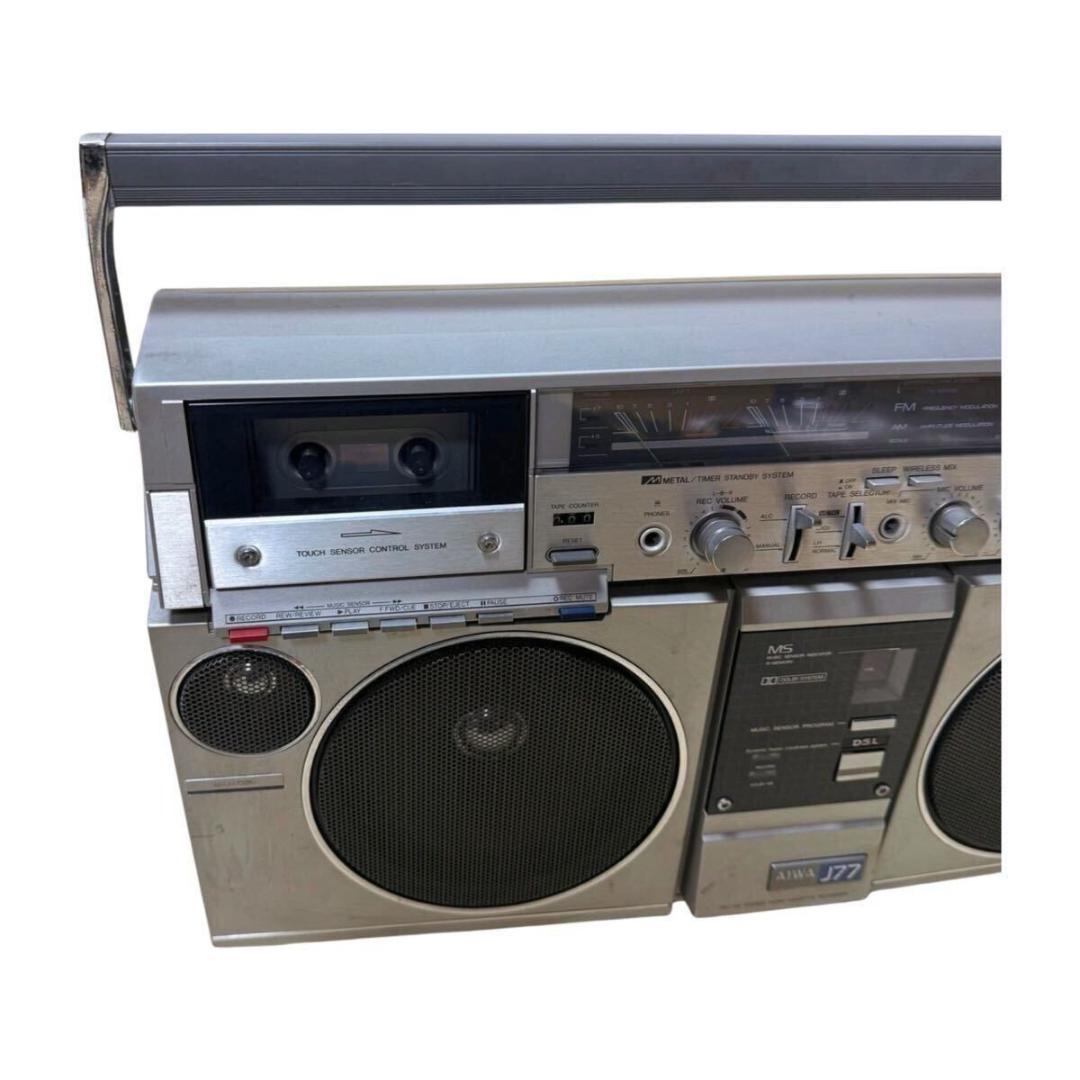 AIWA ラジオカセットレコーダー STEREO CS-J77