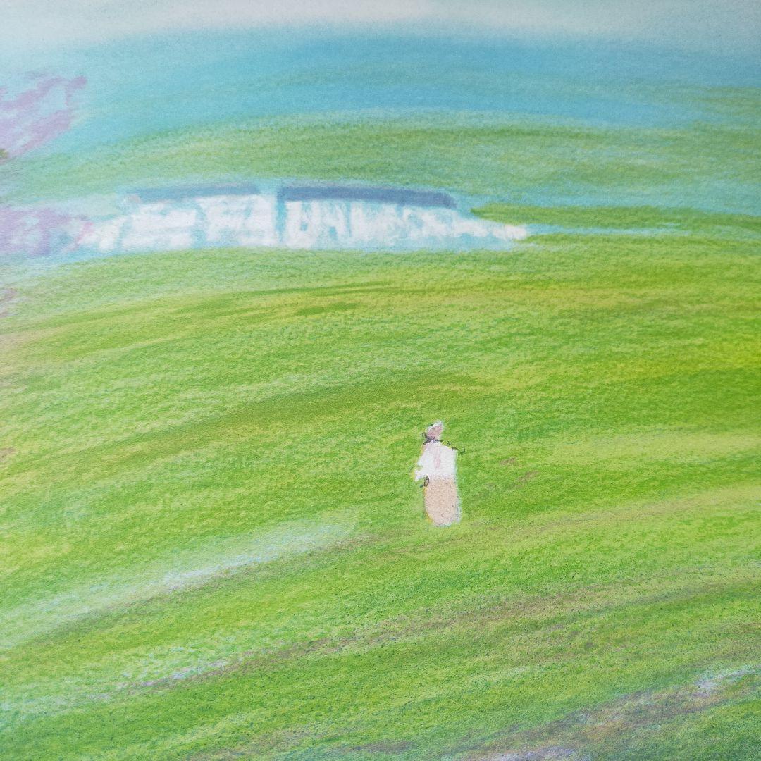 【真作保証】アンドレ・モレル 直筆サイン リトグラフ 桜BFK RIVES紙