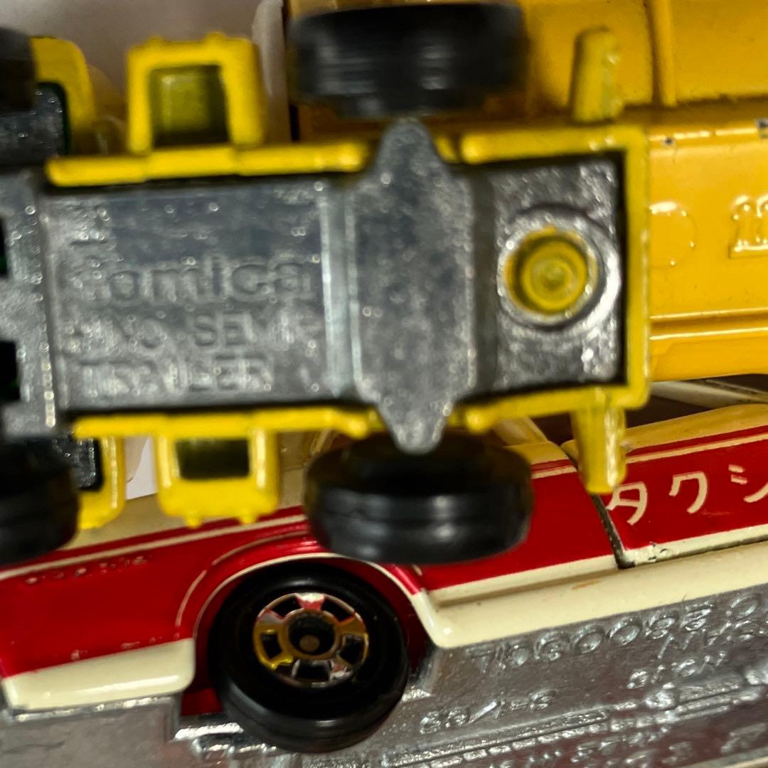 トミカミニカー5台セット 1970年代トミカの町セット（箱無し不足品もある）