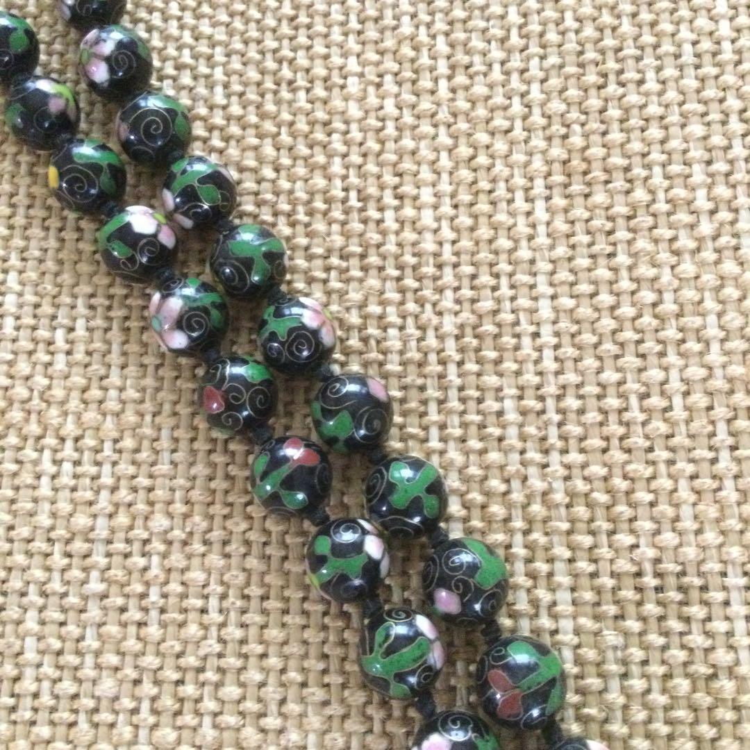 七宝焼のネクレス、アンティーク