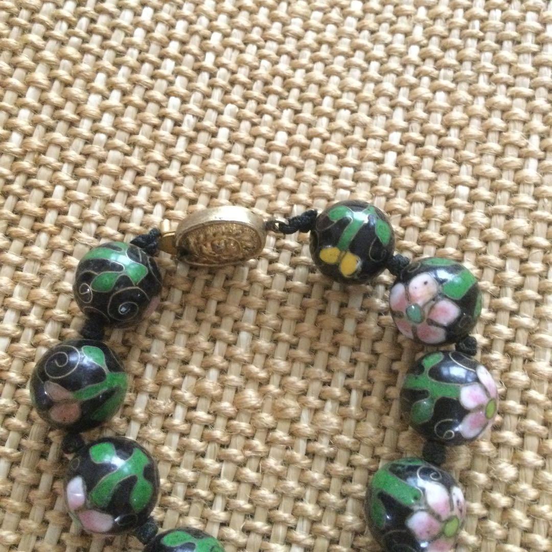 七宝焼のネクレス、アンティーク