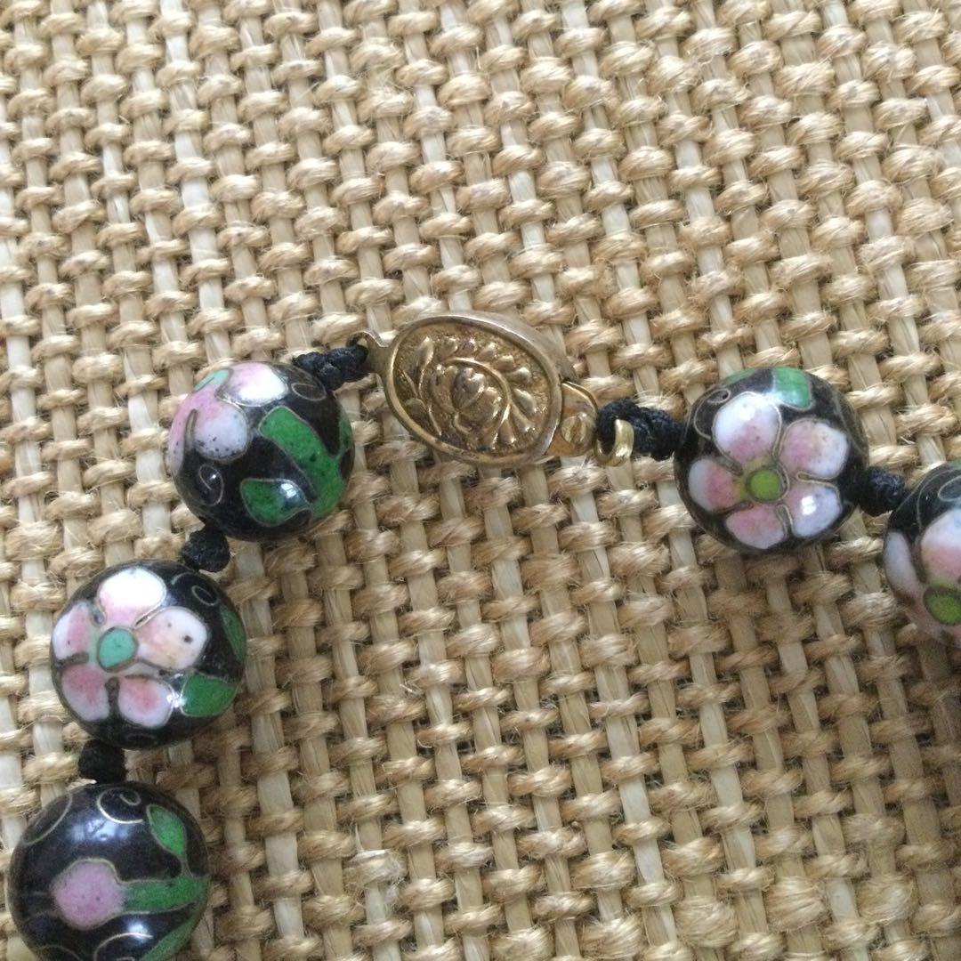 七宝焼のネクレス、アンティーク