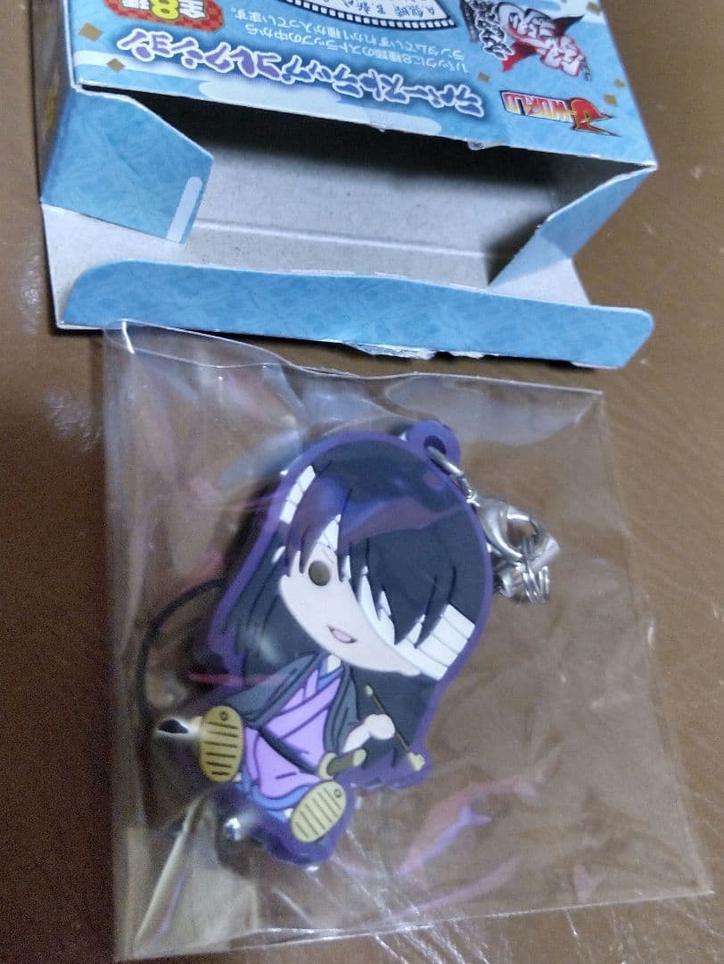 ストラップ◎劇場版 銀魂 完結篇/ラバーストラップコレクション J-WORLD