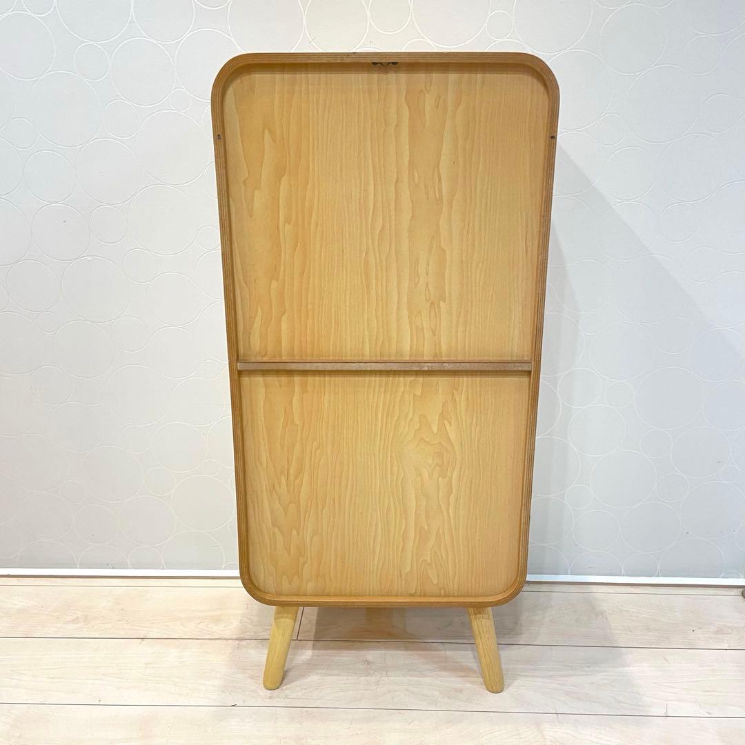 【ベルメゾン】曲げ木チェスト サイドチェスト 5段 ナチュラル 北欧風