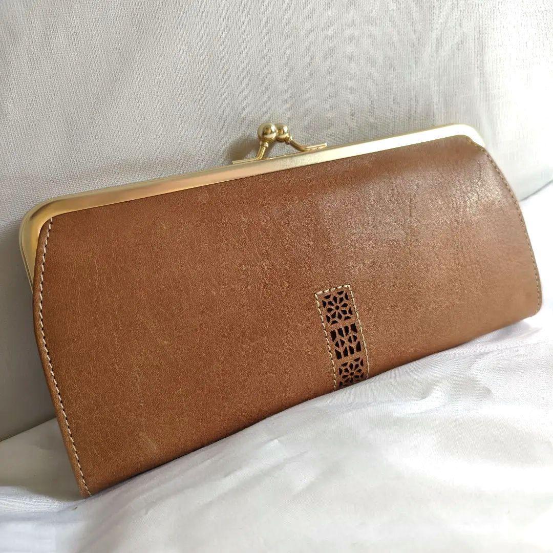 美品　『Dakota』ダコタ　コッチャ　ガマ口長財布