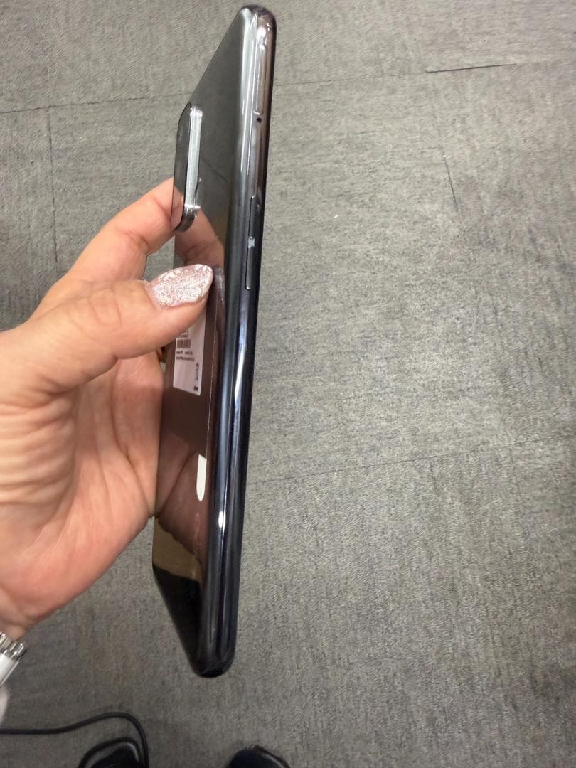 oppo A54 ブラック 手帳型ケース付き