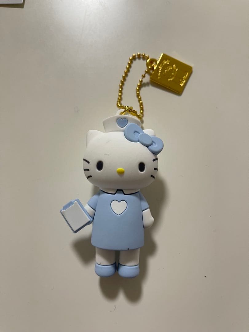 ハローキティ展マスコットキーホルダー 雪うさぎ&マスコットチャームナース