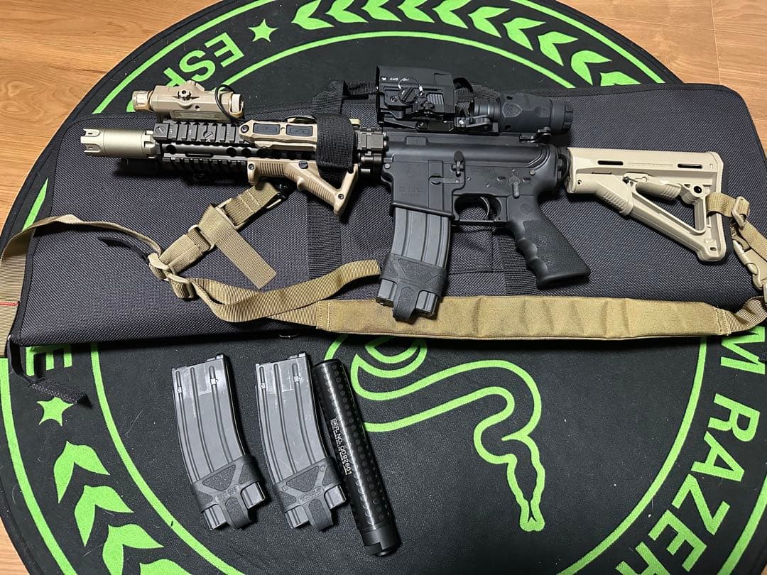 東京マルイ MK18 MOD1 ガスブローバックライフル 外装カスタム