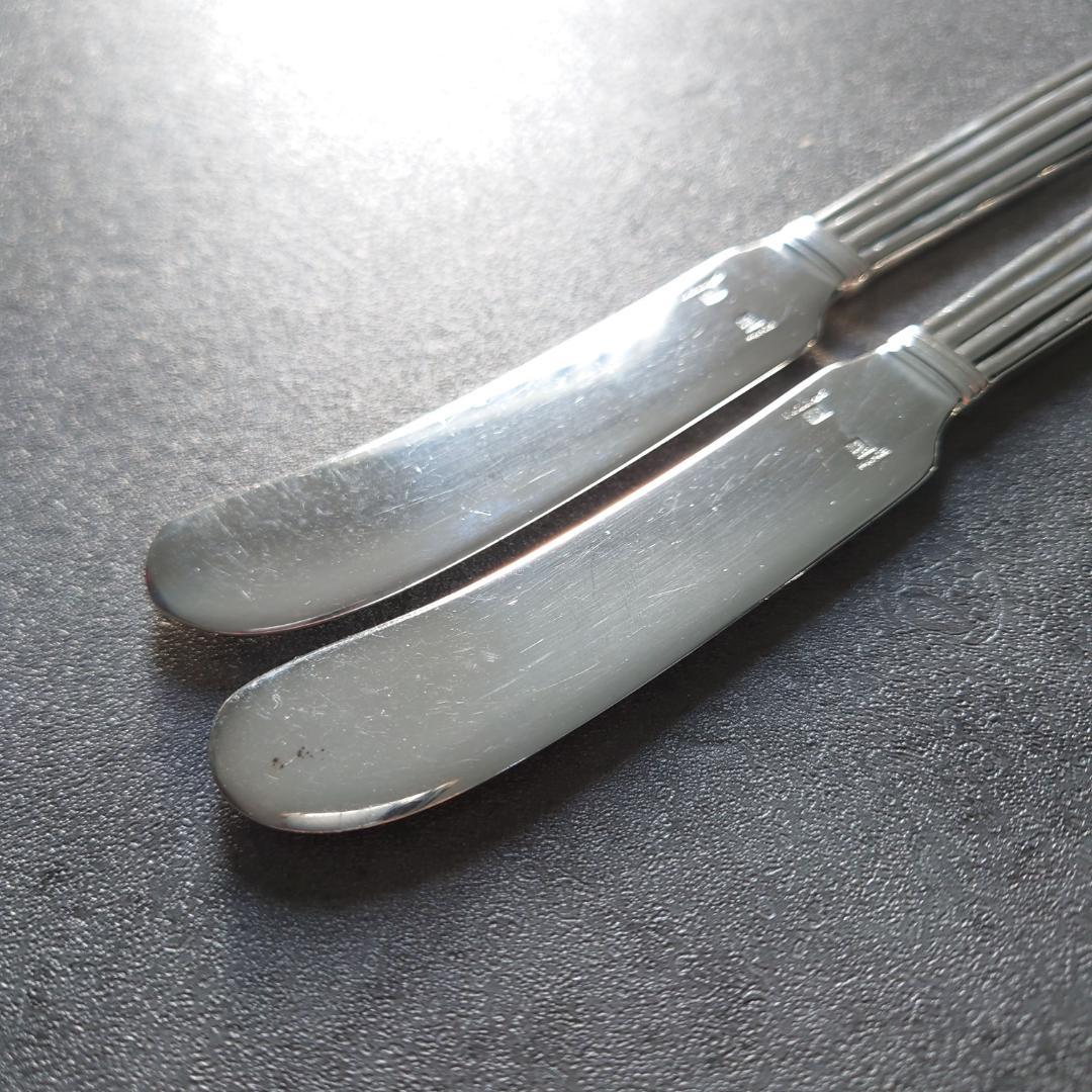 希少 クリストフル アリア バターナイフ 2点