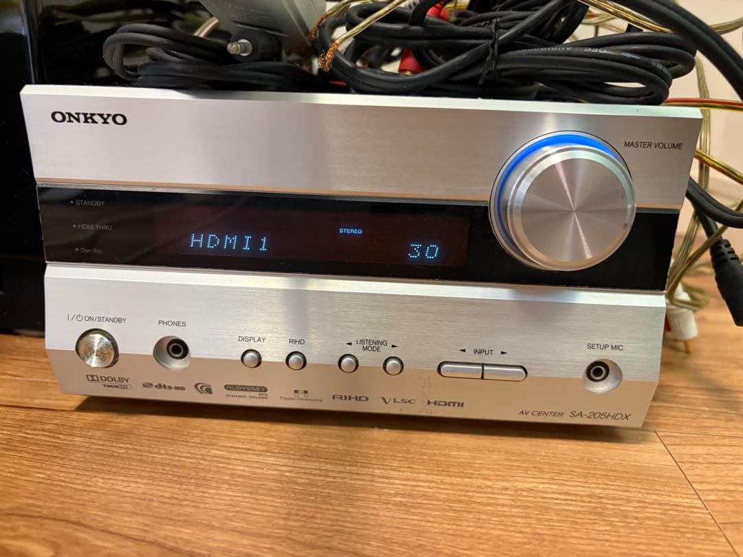 ONKYO SA-205HDX AVセンター ST-V30HDXスピーカー