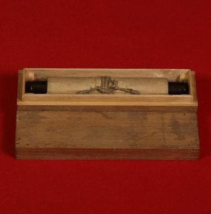 【稀品】◆宮本武蔵（武州）短冊『吊蒐競渡舩』◆検） 佐々木小次郎 巌流島