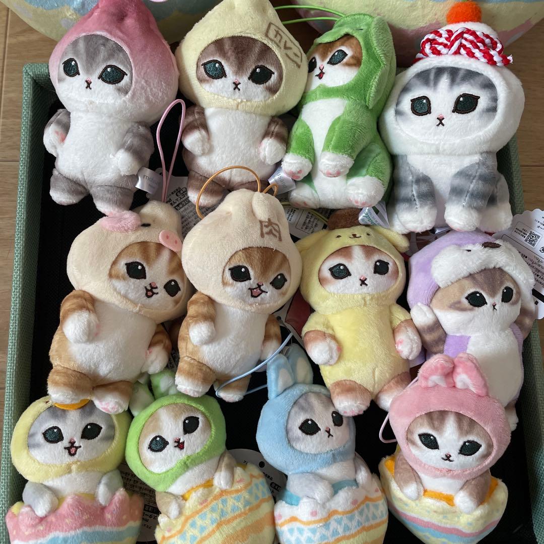 mofusand モフサンド ぬいぐるみ マスコット 14個セット