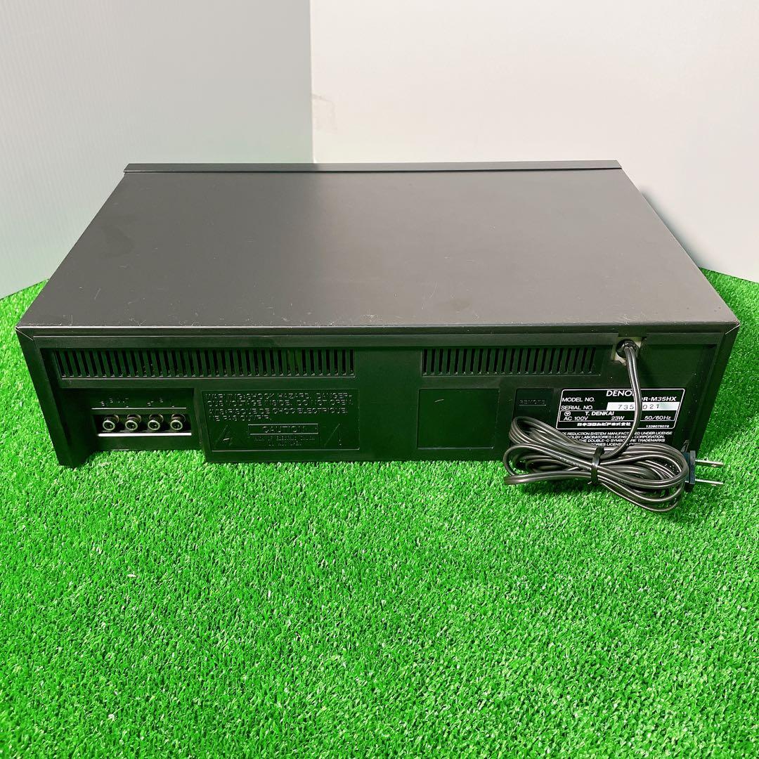 【動作品】　DENON DR-M35HX カセットデッキ