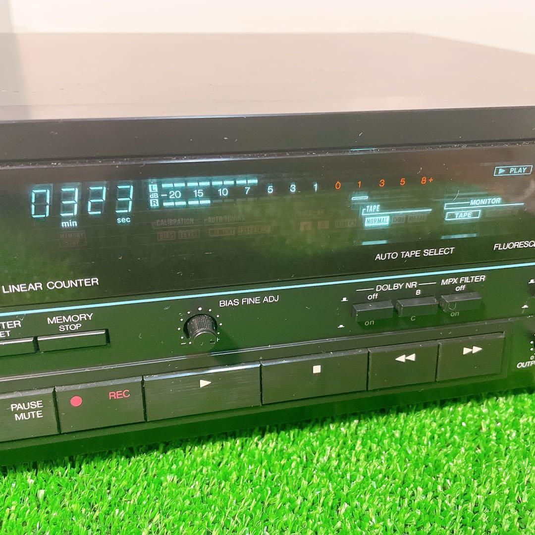 【動作品】　DENON DR-M35HX カセットデッキ