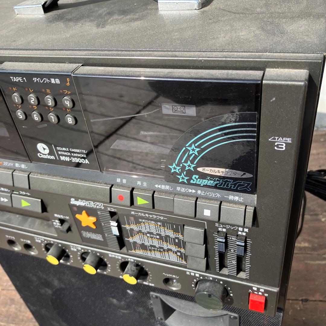 B-1 Clarion クラリオン 8トラック カラオケセット スーパーヴォイス