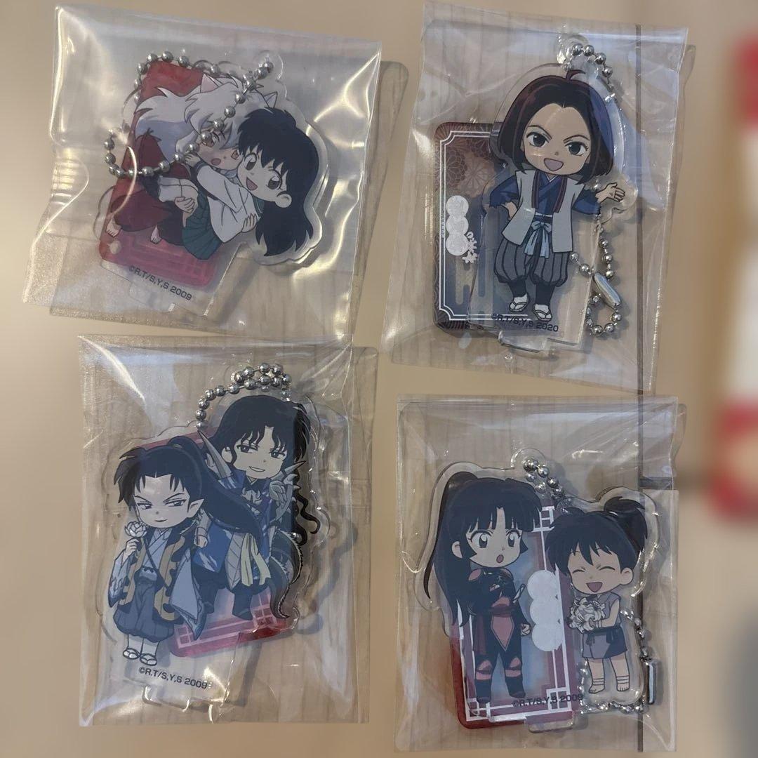 犬夜叉 アクリルキーホルダー アクリルスタンド ラバーキーホルダー