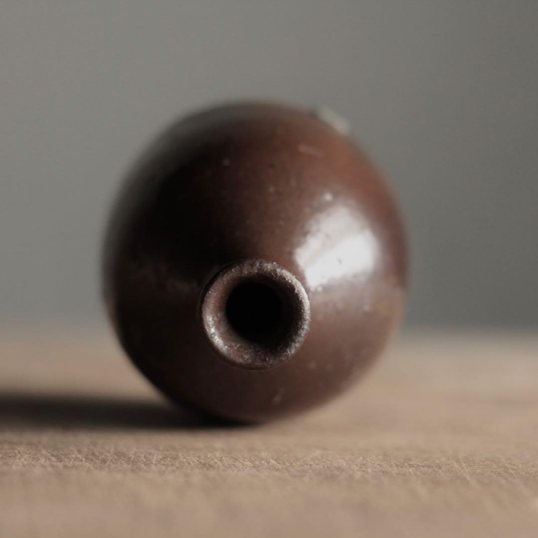 丹波 栗皮釉 徳利 酒器 古道具 アンティーク