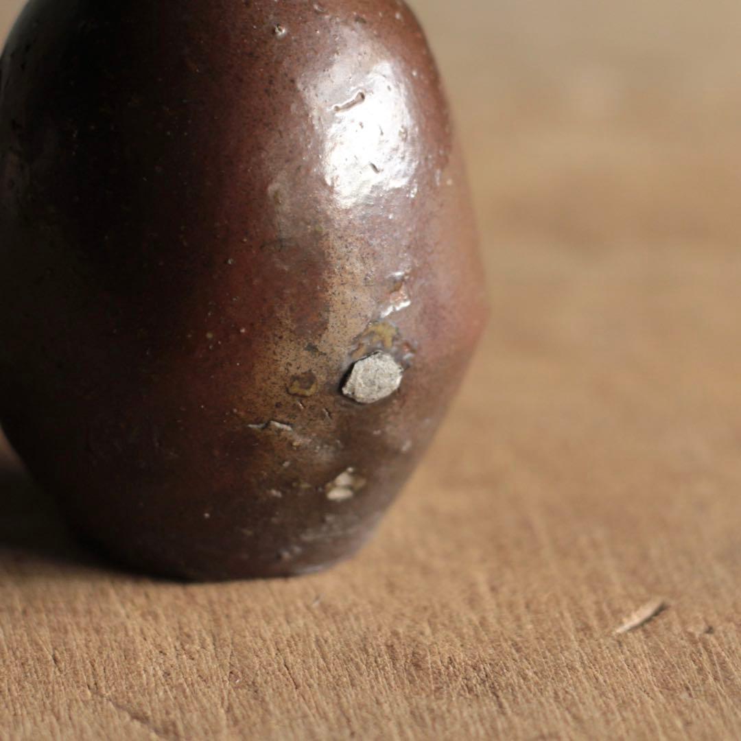 丹波 栗皮釉 徳利 酒器 古道具 アンティーク