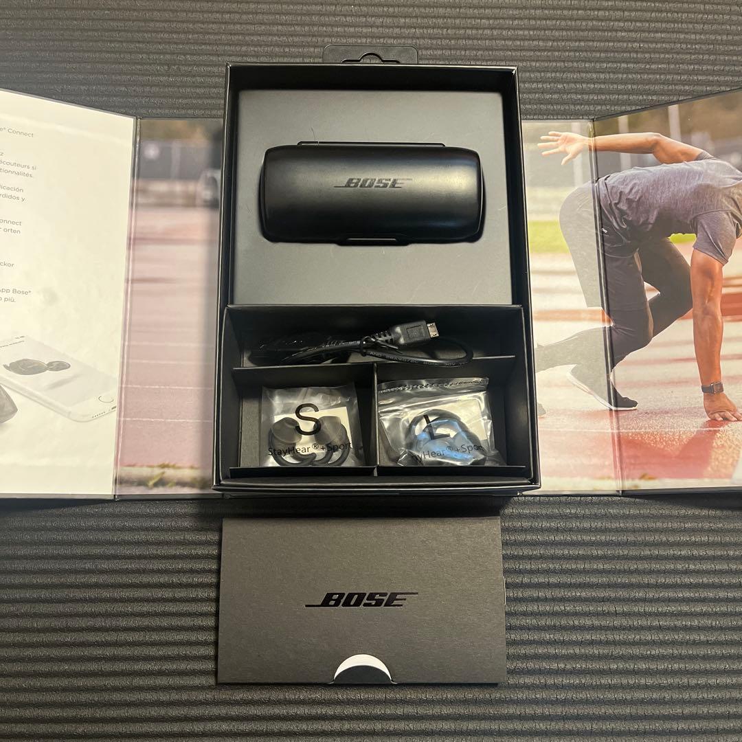 BOSE ワイヤレスイヤホン BOSE SOUNDSPORT FREE ブラック