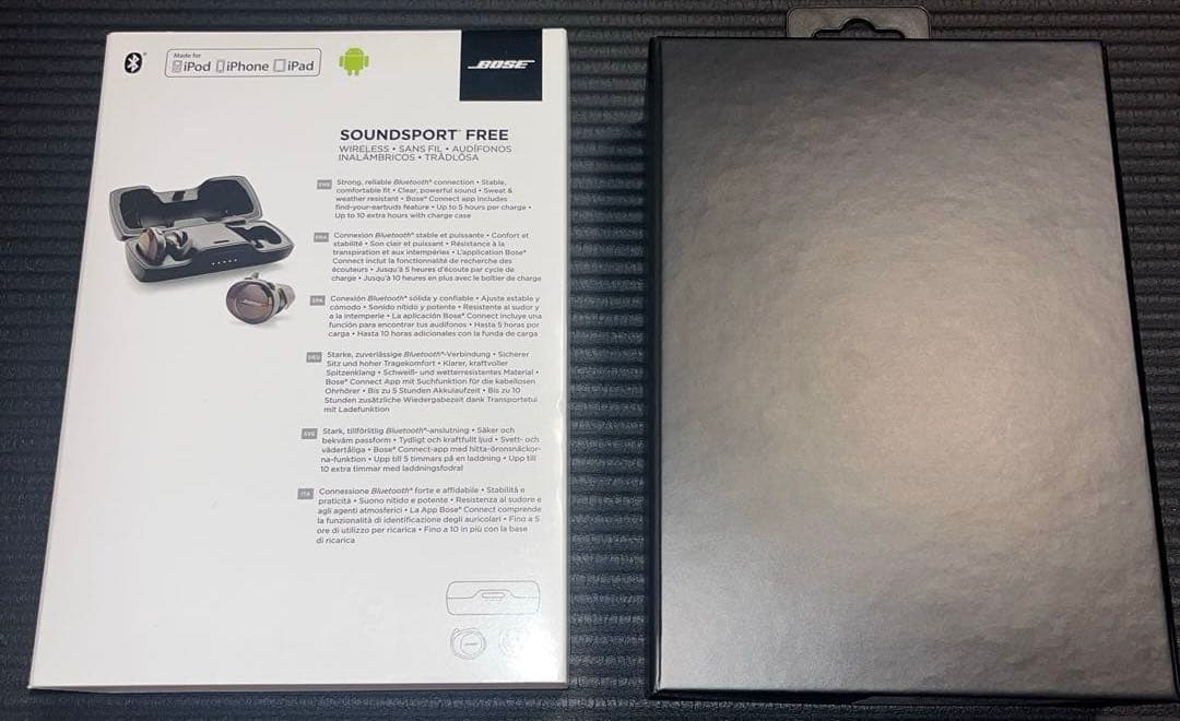 BOSE ワイヤレスイヤホン BOSE SOUNDSPORT FREE ブラック