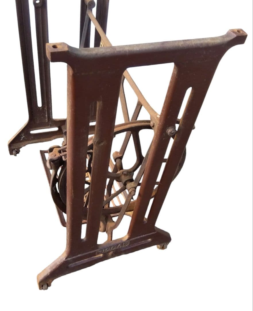 昭和レトロ　RICCAR　足踏みミシン　ミシン台