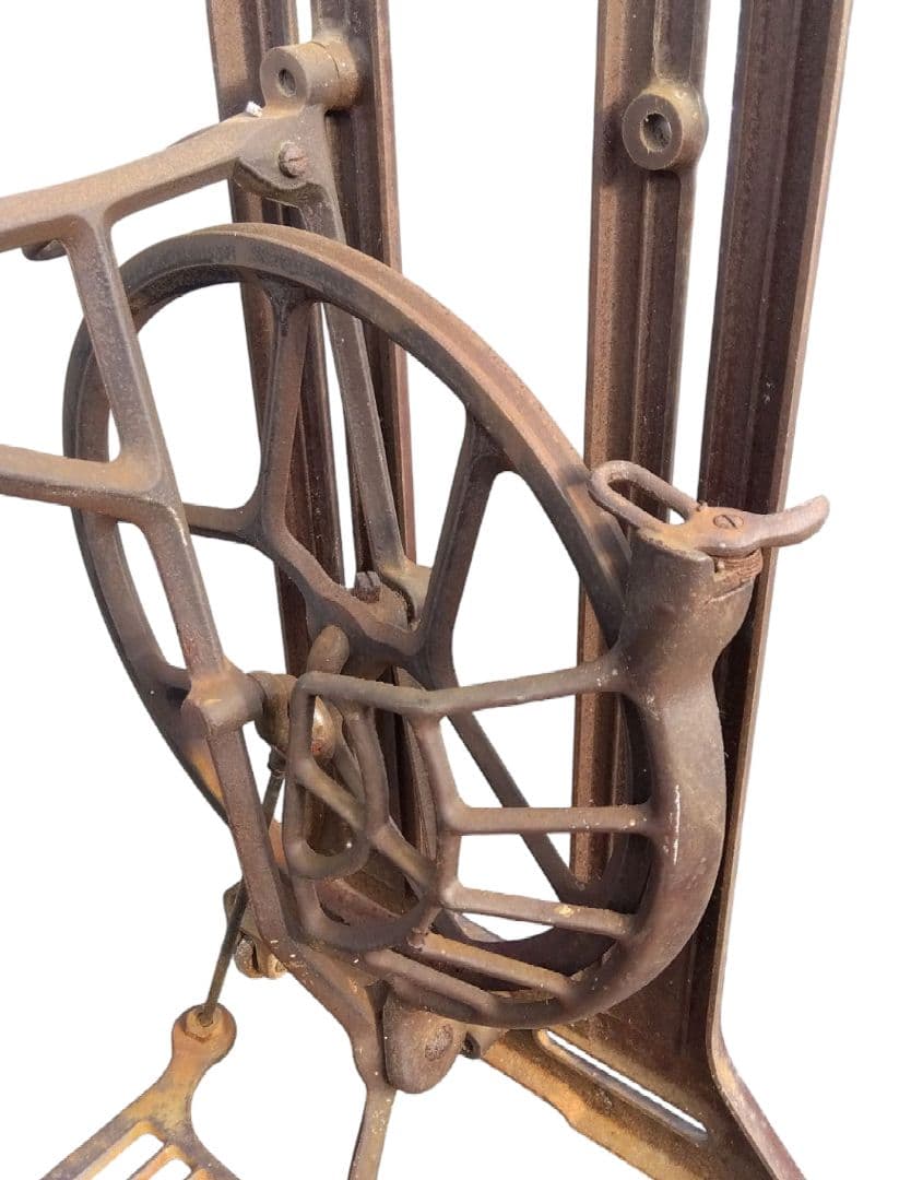 昭和レトロ　RICCAR　足踏みミシン　ミシン台