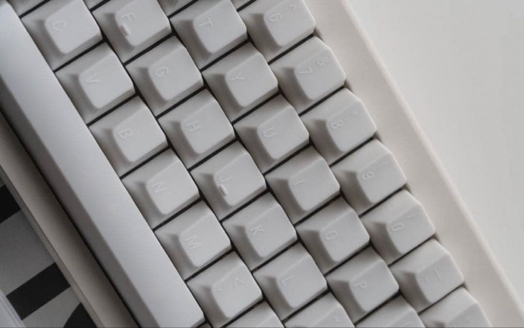 LeleLab Hokkaido White キーキャップ (ベースキット)