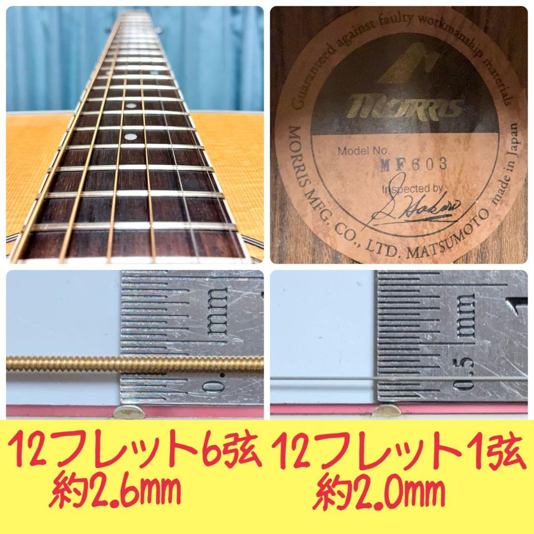 【国産☆牛骨】MORRIS！少し小ぶり！MF603【弾き易く調整☆新品弦】