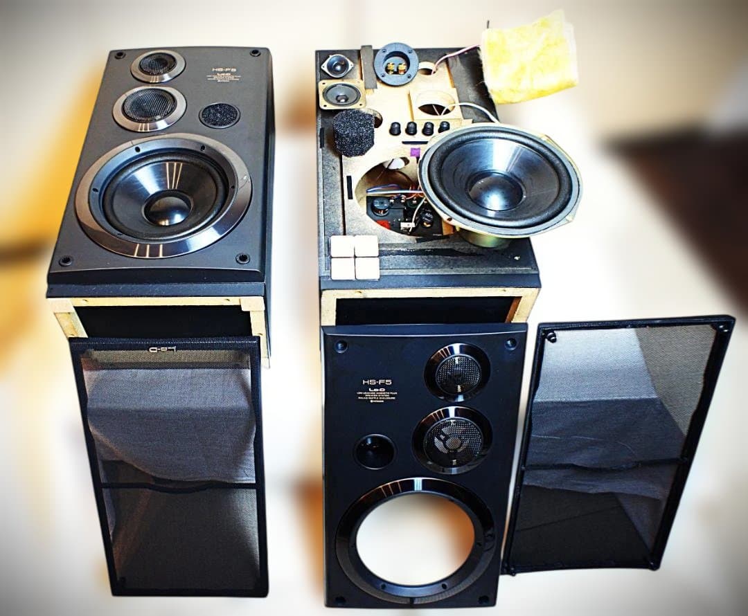 【超美品】日立 HITACHI Lo-Dスピーカーシステム：HS-F5　整備良品