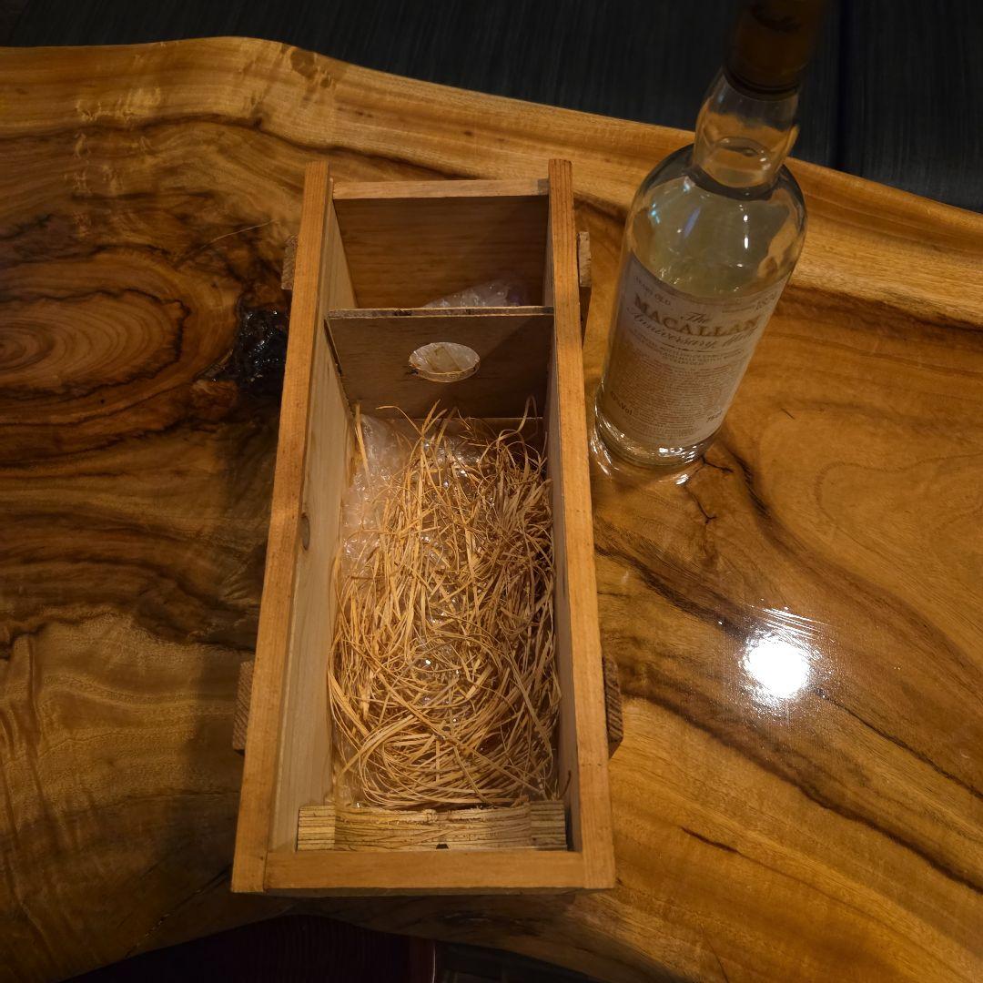 The Macallan Anniversary Malt 75木箱空ボトル