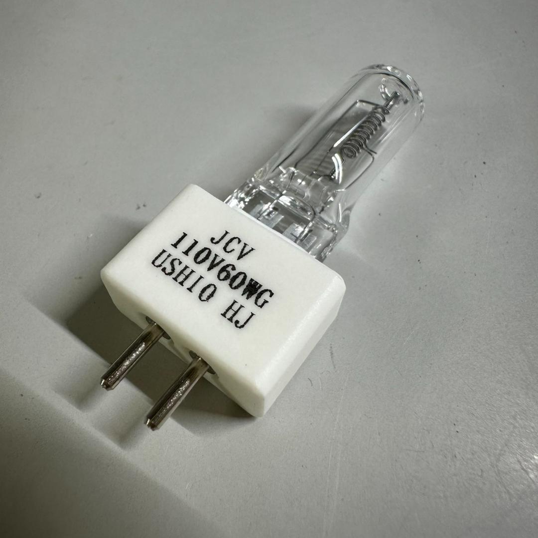 純正　USHIO　ハロゲンランプ　5個　110Ｖ用　JCV110V-60WGL