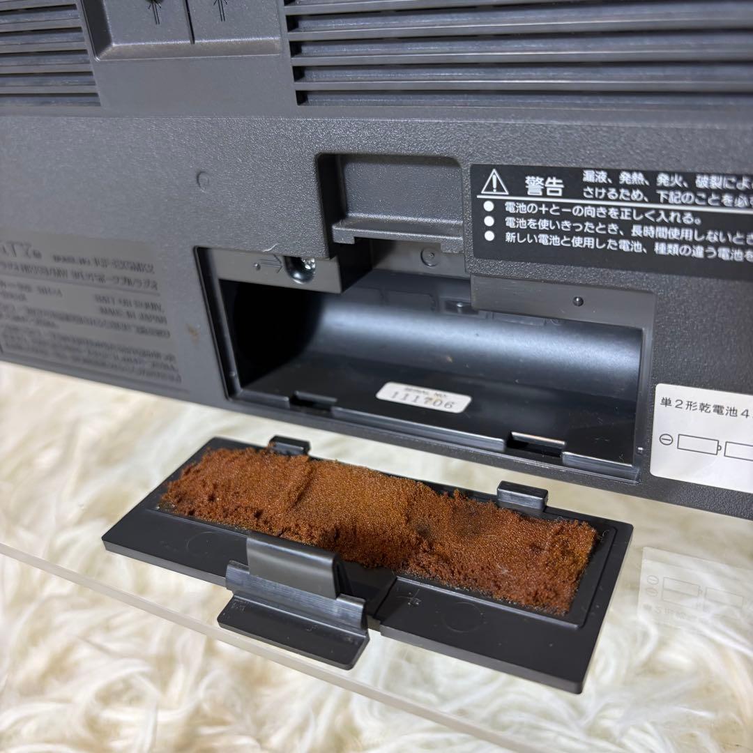 極美品 SONY ICF-EX5MK2 FM NIKKEI MW 3バンドラジオ