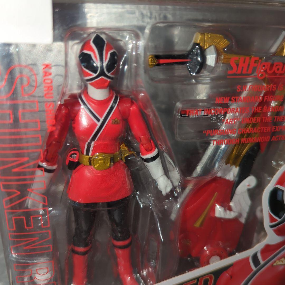 【希少・未開封品】S.H.フィギュアーツ シンケンレッド 侍戦隊シンケンジャー