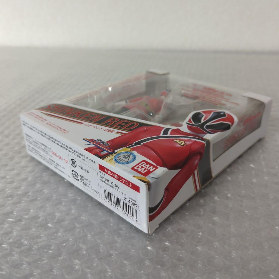 【希少・未開封品】S.H.フィギュアーツ シンケンレッド 侍戦隊シンケンジャー
