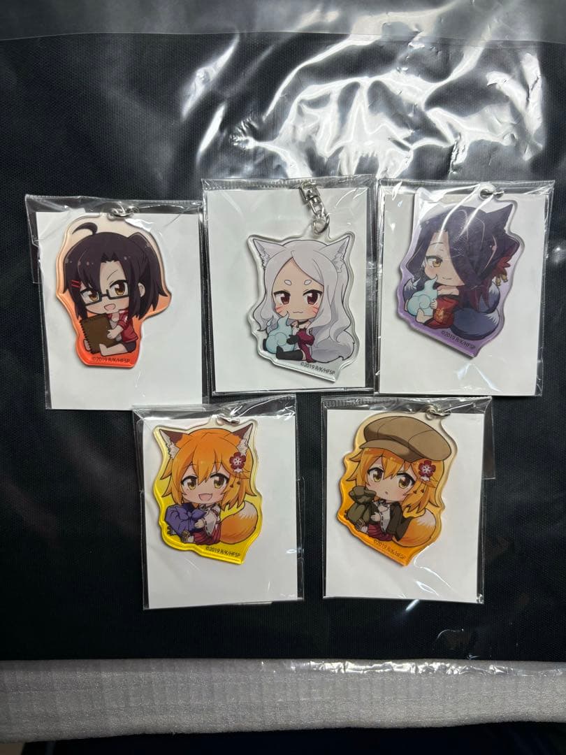 世話やきキツネの仙狐さん アクリルキーホルダー 木札 トートバッグ