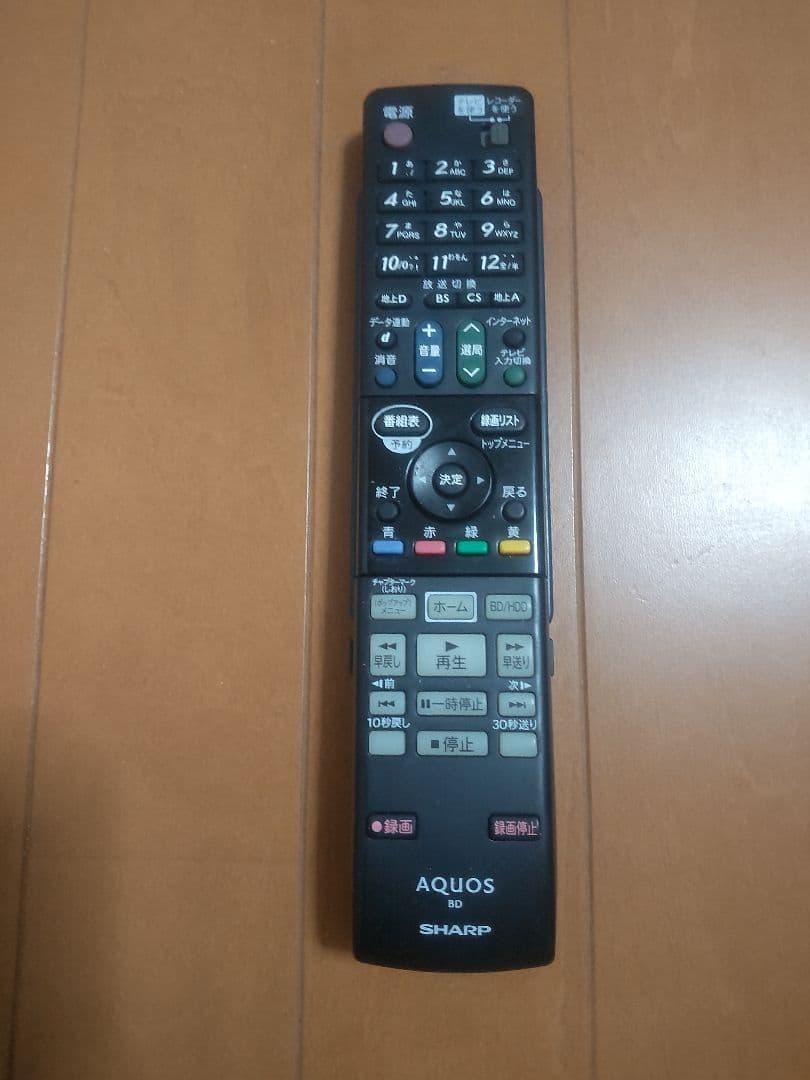 シャープ　AQUOS　BD―W560 500GB→1TB プチメンテ済み