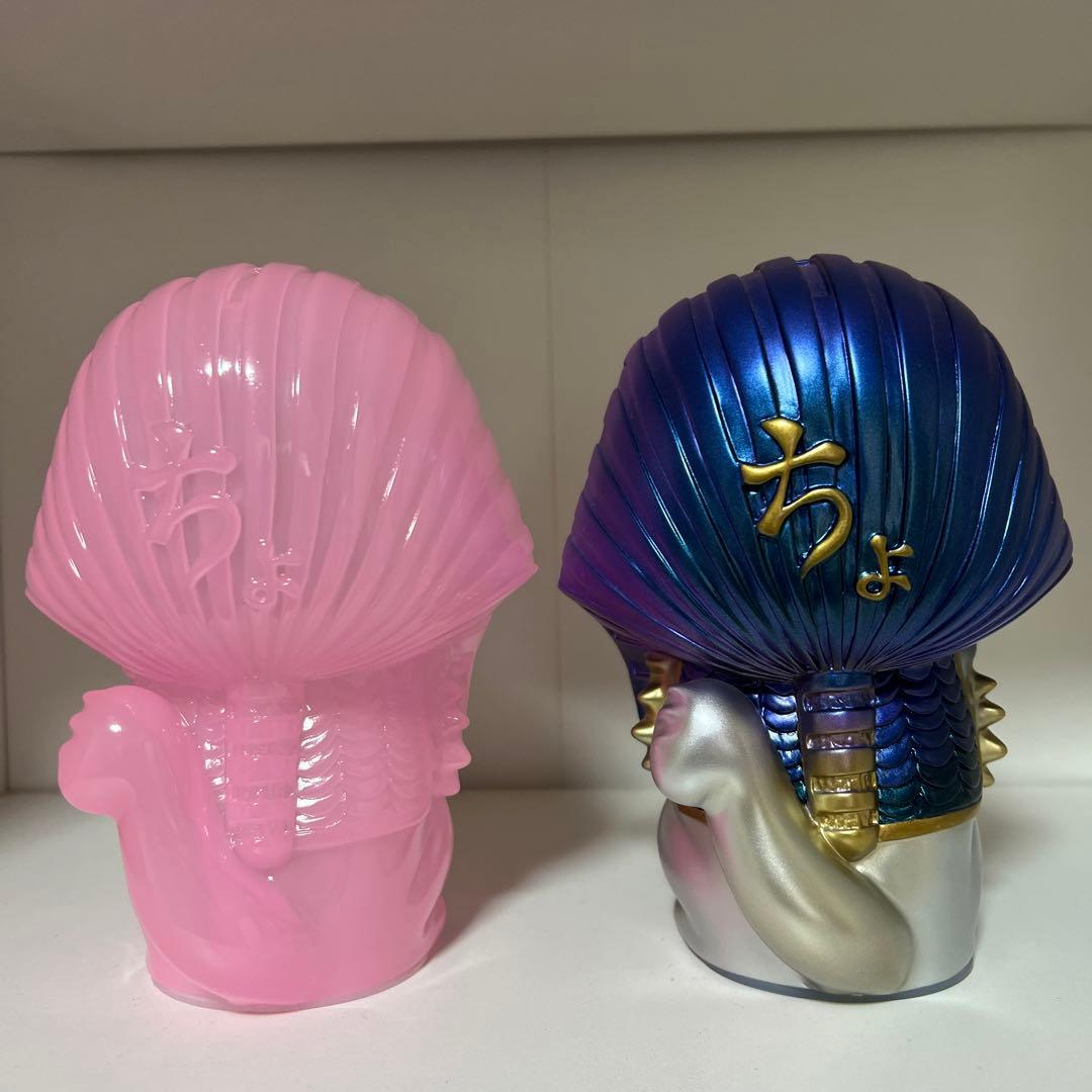 ししまるもも　ニャンラー　ソフビ2個セット