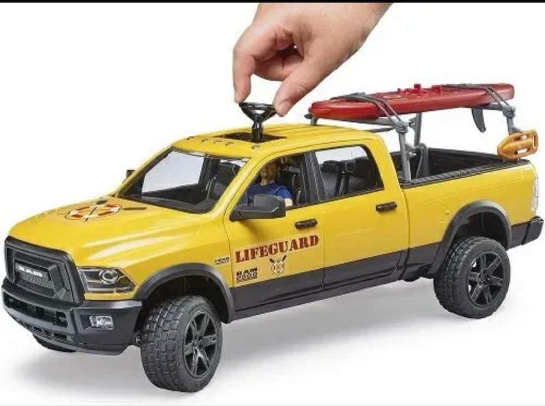 新品 ブルーダー Ram パワーワゴンSUP 乗り物 車 ライフガードトラック