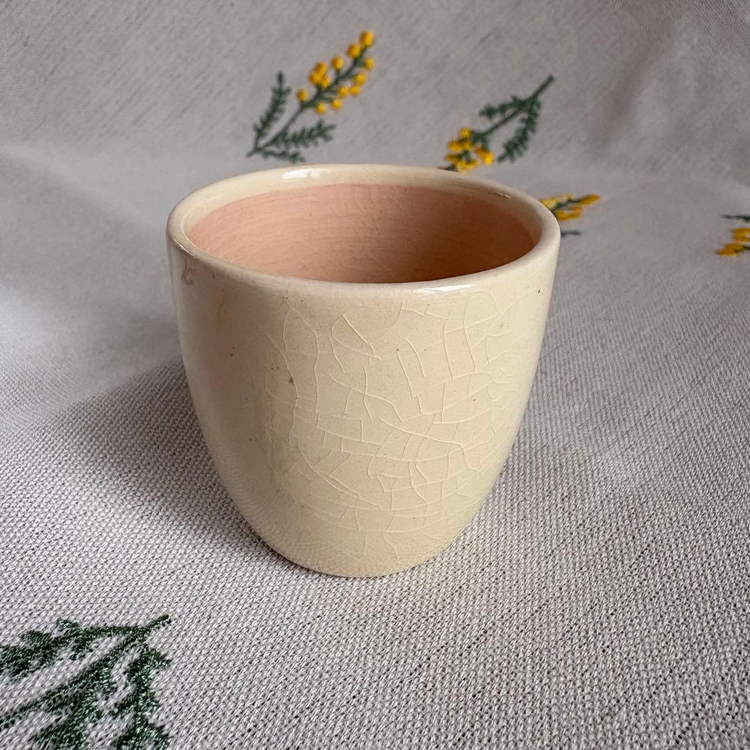 024 スージークーパー　スワンシースプレイ　エッグカップ　ピンク