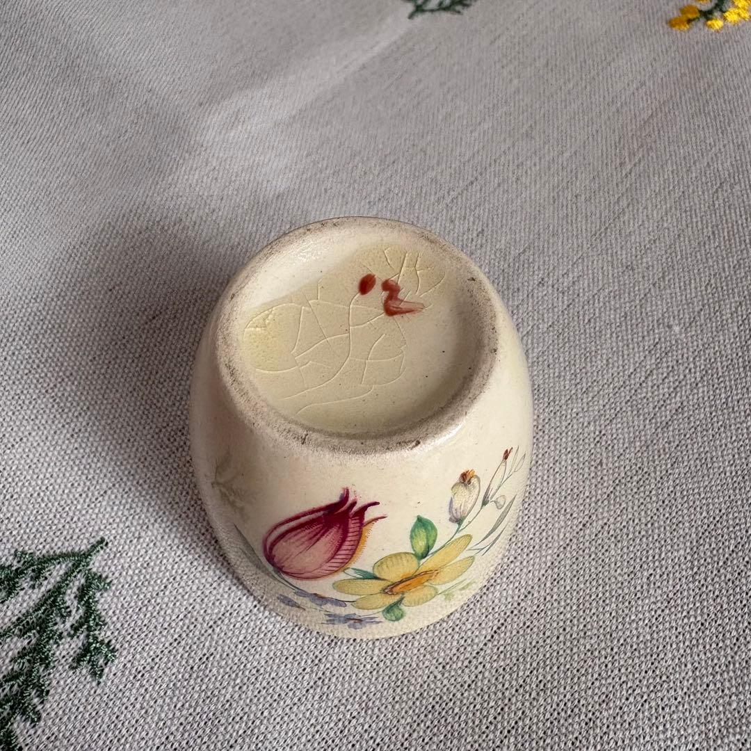 024 スージークーパー　スワンシースプレイ　エッグカップ　ピンク